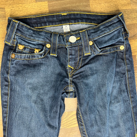 True Religion Low Rise Straight Leg Jeans - Picture 7 of 7